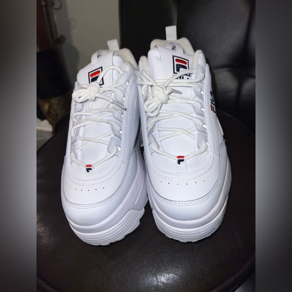 FILA DISRUPTOR 2 WEDGE premium sneakers size 10 - Picture 2 of 11